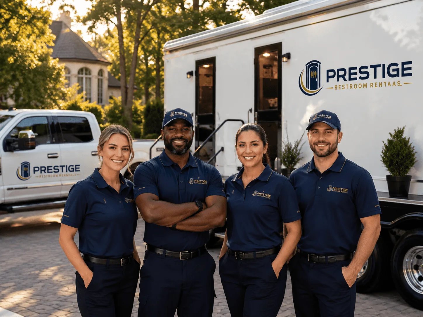 Trusted Luxury Portable Restrooms company in Luzerne, IA